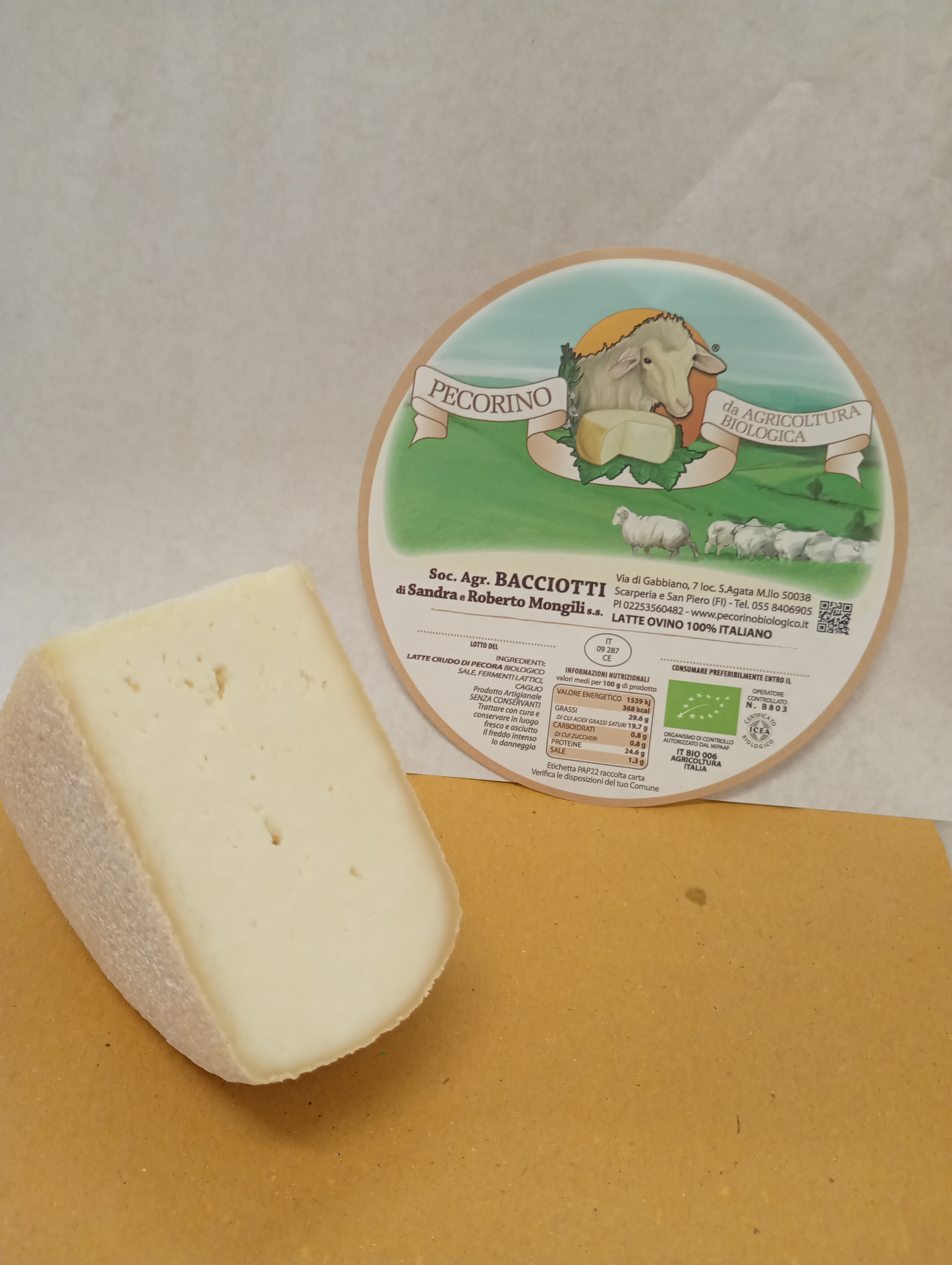 PECORINO FRESCO 400gr 